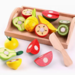 BANDEJA DE FRUTAS DE MADERA