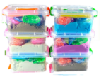 ARENA MÁGICA 1 KILO   EN CAJA ORGANIZADORA  CON PISCINA - Imagen 4