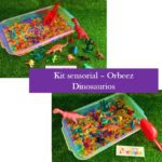 KIT SENSORIAL-ORBEEZ DINOSAURIOS