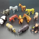 ANIMALES DE LA SELVA TAMAÑO GRANDE X 12 PIEZAS