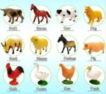 ANIMALES DE LA GRANJA TAMAÑO GRANDE X 12 PIEZAS - Imagen 2