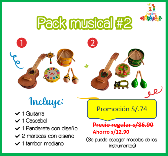 pack musical 2 PACK MUSCIAL # 2 - Imagen 1