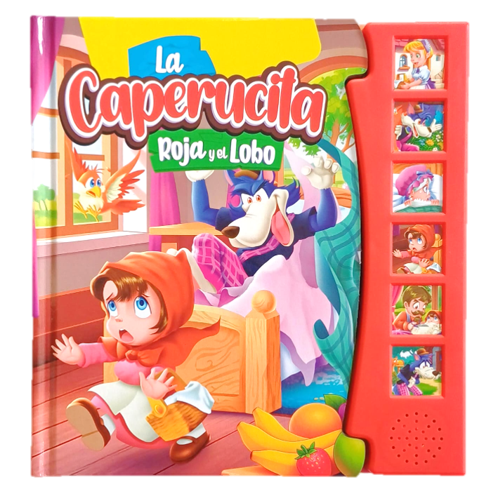 434343 CUENTA CUENTOS CLÁSICOS CON SONIDO "CAPERUCITA ROJA" - Imagen 1