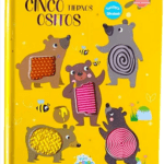 LIBRO CON TEXTURA DE SILICONA "CINCO TIERNOS OSITOS"