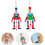 MARIONETA SOLDADITO  DE MADERA