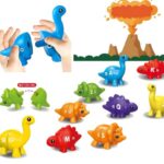 DINOSAURIOS DE ENCAJE ABECEDARIO