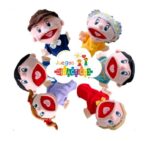 TITERE OJO BORDADO MAPEL  FAMILIA COMPLETA