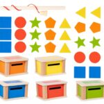 CAJAS DE CLASIFICACIÓN DE FORMAS Y COLORES