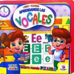 LIBRO PIZARRA MÁGICA LAS VOCALES