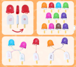 HELADOS DE ENCAJE ABECEDARIO - Imagen 3
