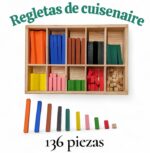 REGLETAS DE CUISENAIRE MADERA  136 PZAS - Imagen 2