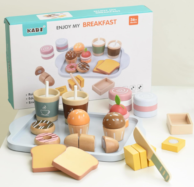 donas2 SET DE MADERA PANADERÍA - Imagen 1