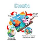 LIBRO SENSORIAL  CON TEXTURAS - Imagen 2