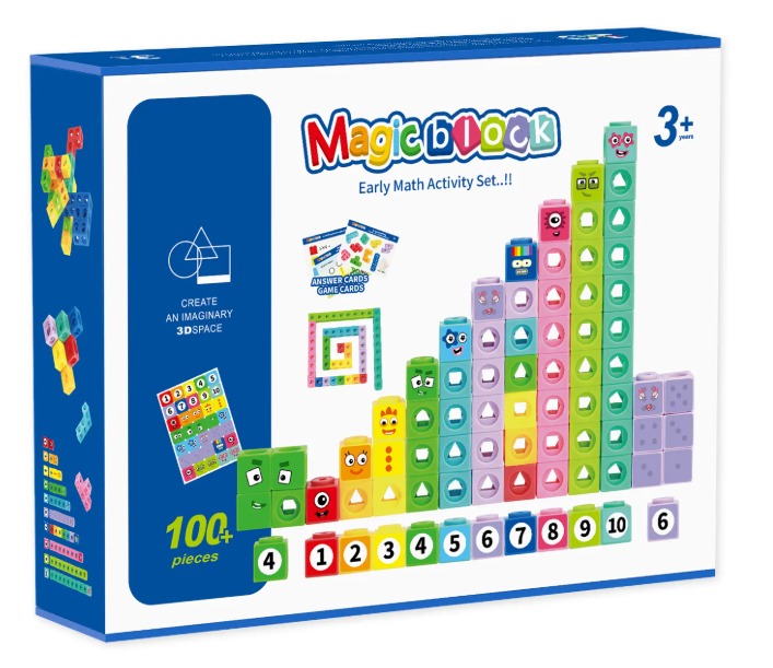 POLI 1 MAGIC BLOCKS POLICUBOS DE 100 UDS - Imagen 1