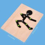 MUÑECO ARTICULADO CON TARJETAS - Imagen 4