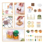 SET DE MADERA HORA DE COMER CON HERVIDOR - Imagen 4