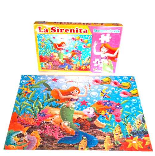 SIRENA PROMO ROMPECABEZA DE 100 PZAS CUENTOS CLÁSICOS - Imagen 1