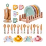 SET DE MADERA UTENSILIOS DE MADERA - Imagen 2