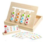 JUEGO CLASIFICACION DE FORMAS Y COLORES MONTESSORI CON RELOJ DE ARENA - Imagen 5