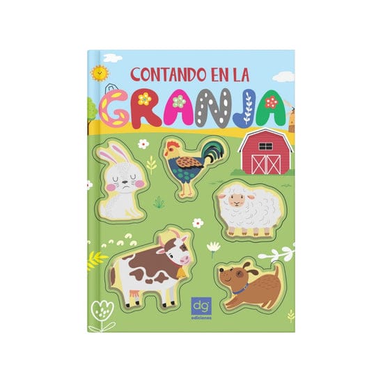 CONTANDO 4 LIBRO CONTANDO EN LA GRANJA - Imagen 1
