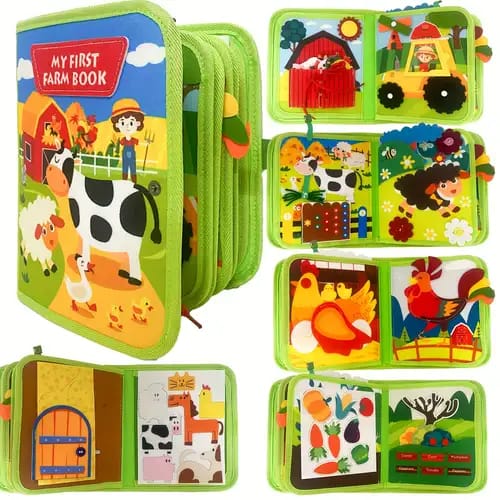 GRAN LIBRO SENSORIAL DE LA GRANJA MULTIACTIVIDADES - Imagen 1