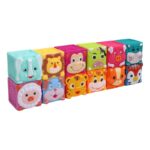 CUBOS DE JEBE ANIMALITOS 12 UDS - Imagen 2