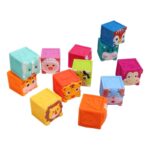 CUBOS DE JEBE ANIMALITOS 12 UDS - Imagen 3