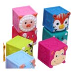 CUBOS DE JEBE ANIMALITOS 12 UDS - Imagen 5