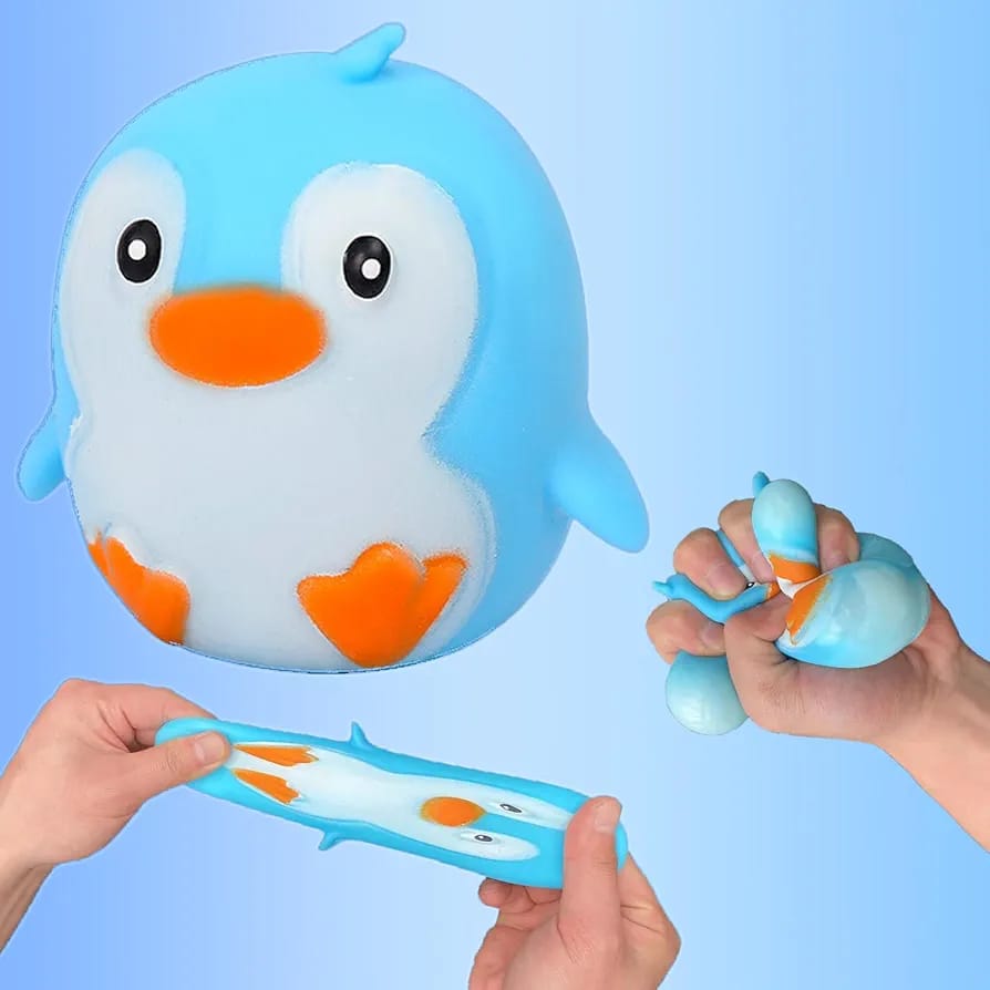SQUI 12 SQUISHY ANTIESTRÉS PINGÜINITO - Imagen 1