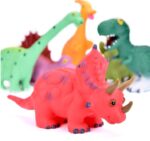 ANIMALES DE GOMA SUAVES DINOSAURIOS 6 UDS - Imagen 4