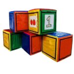 CUBO TARJETERO GRANDE ( PARLANCHIN ) 30 x 30 cm