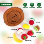 CESTO DE FRUTAS DE TELA - Imagen 6
