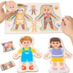 ROMPECABEZA CUERPO HUMANO NIÑO Y NIÑA - Imagen 2