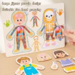ROMPECABEZA CUERPO HUMANO NIÑO Y NIÑA - Imagen 4