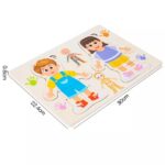 ROMPECABEZA CUERPO HUMANO NIÑO Y NIÑA - Imagen 5