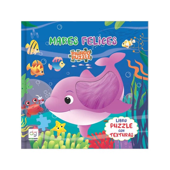 FE 5 LIBRO ROMPECABEZA CON TEXTURAS MARES FELICES - Imagen 1