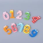 LETRAS Y NÚMEROS IMANTADOS DE MADERA - Imagen 5