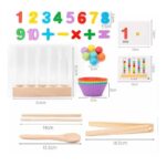 JUEGO MATEMÁTICO MULTIFUNCIONAL CON TUBOS - Imagen 5