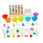 JUEGO MATEMÁTICO MULTIFUNCIONAL CON TUBOS