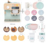 SET DE MADERA MAQUINA DE CAFÉ - Imagen 3