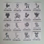 TARJETAS LÉXICAS ONOMATOPEYAS EN TAPER - Imagen 3