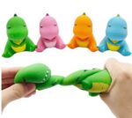 SQUISHY ELASTICO DINOSAURIO DE ARENA - Imagen 2