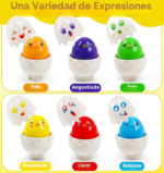 BANDEJA DE HUEVOS ANIMALITOS 6 UDS - Imagen 2