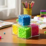 FIDGET CUBO LABERINTO LLAVERO - Imagen 2