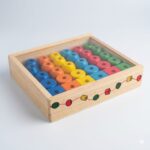 CUENTAS DE MADERA GRANDES PARA ENHEBRAR DE 30 PZAS - Imagen 3