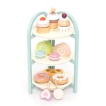 SET DE MADERA JUEGO DE POSTRES