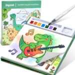 LIBRO PARA COLOREAR CON AGUA DINOSAURIOS