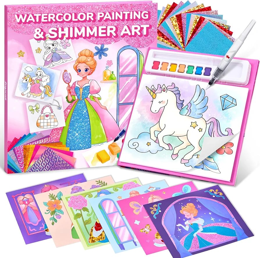 WhatsApp Image 2026-06-24 at 2.05.07 PM LIBRO PARA COLOREAR CON AGUA PRINCESAS - Imagen 1
