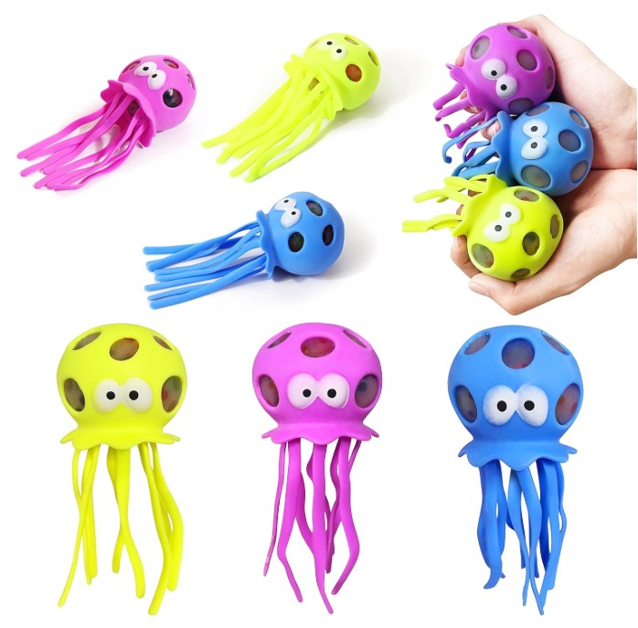 medusa1 SQUISHY MEDUSA CON ORBEEZ - Imagen 1