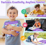 LIBRO PARA COLOREAR CON AGUA DEPORTES - Imagen 3